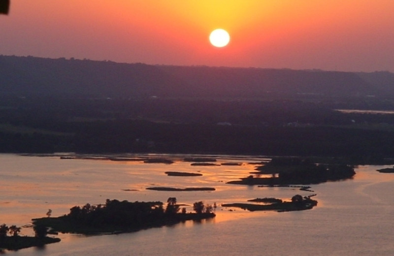 Sunset View of Cedar Ridge Resort