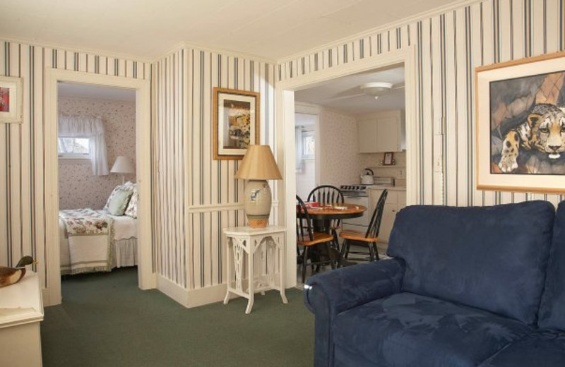 Guest room interior at Maine Stay Inn & Cottages.