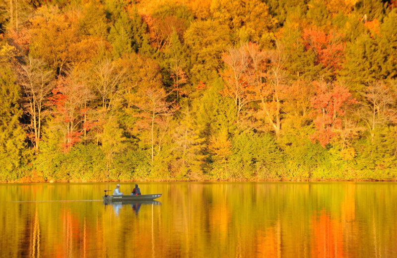 Fall at Eagles Mere Inn.