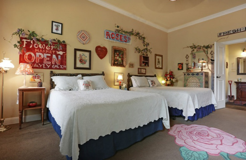 Guest room at Crescent Quarters.