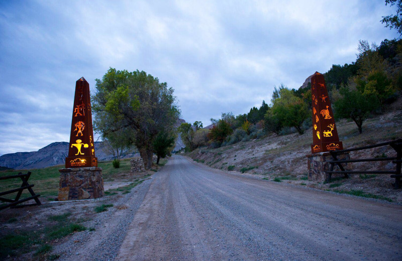 Road at Branded Rock Canyon.