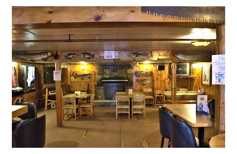 Dining at Silver Rapids Lodge.