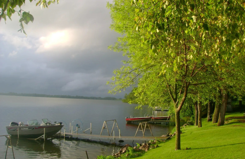 Docks at Char-Mac Resort.