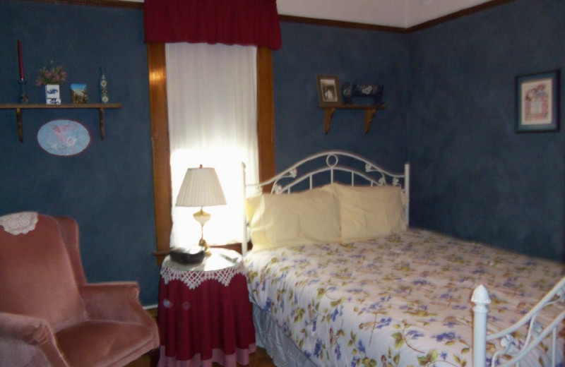 Guest room at Dahkotah Bed and Breakfast.