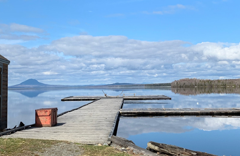 Lake view at Wilsons on Moosehead Lake.