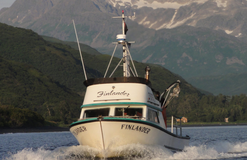 Fishing at AlpenView Wilderness Lodge.