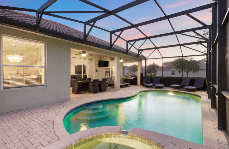 Rental pool at Reunion Vacation Homes.