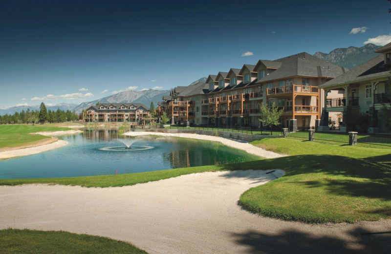 Exterior view of Bighorn Meadows Resort.