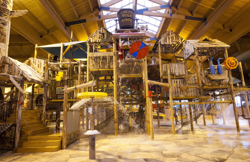 Water park at Great Wolf Lodge - Traverse City.