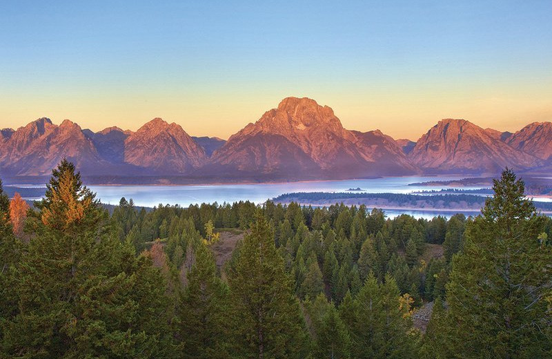 Scenic view near Wyoming Inn of Jackson Hole.