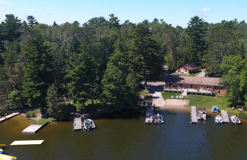 Exterior view of Retreat Lodge.