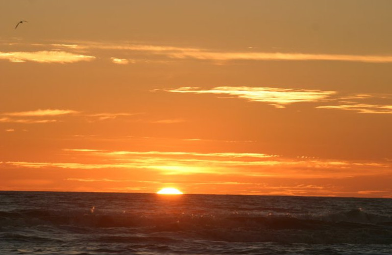 Beautiful sunset at Gearhart by the Sea.