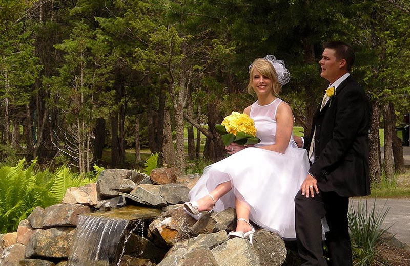 Wedding at Bighorn Meadows Resort.