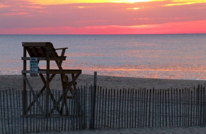 The beach at The White Sands Oceanfront Resort & Spa.