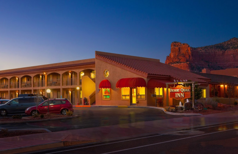 Exterior view of Desert Quail Inn.