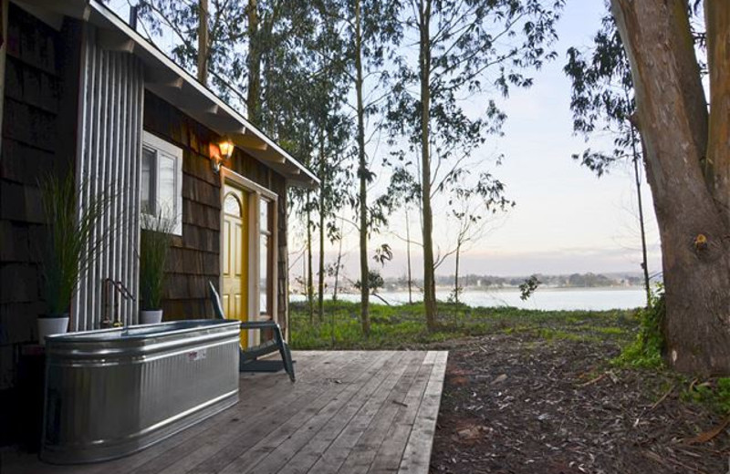 Vacation rental exterior at Redwood Coast Vacation Rentals.