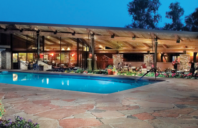 Outdoor pool at Canyon Ranch Tucson.