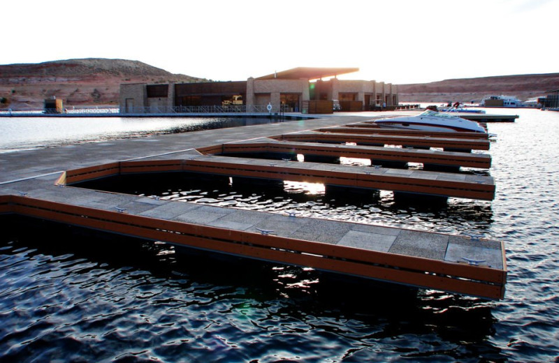 Docks at Antelope Point.