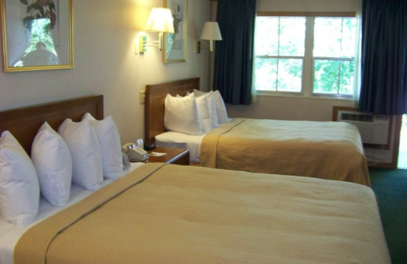 Guest room at Bar Harbor Quality Inn.