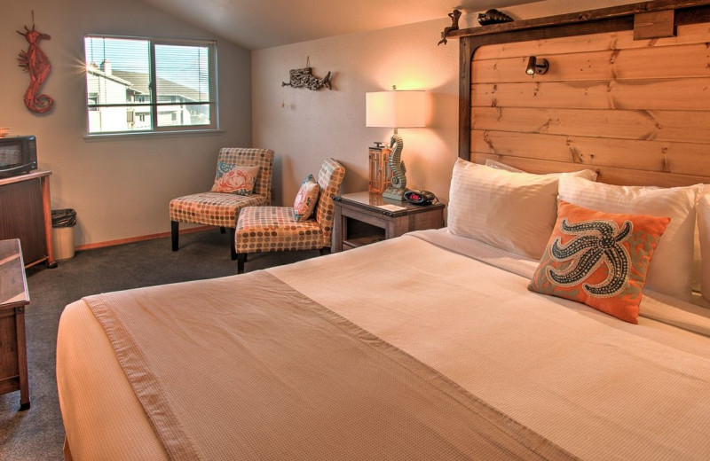 Guest bedroom at Canterbury Inn.