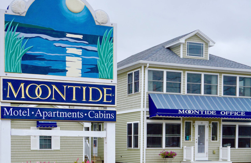 Exterior view of Moontide Motel, Cabins and Apartments.