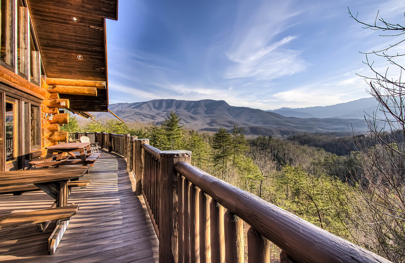 Mountain view at Aunt Bug's Cabin Rentals, LLC.