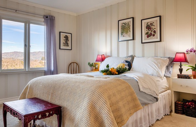 Guest room at Yokayo Ranch.