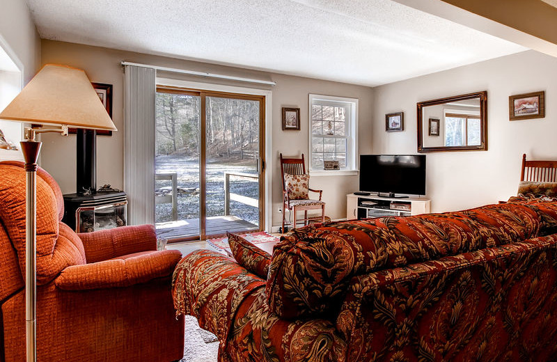 Rental living room at GetAway Vacations.