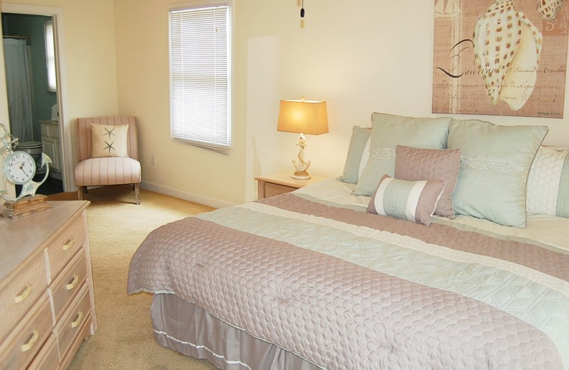 Rental bedroom at Anchor Vacations, Inc.