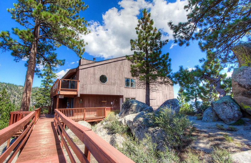 Rental exterior at Lake Tahoe Accommodations.