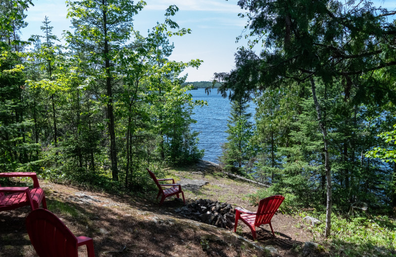 Lake view at Northernair Lodge.