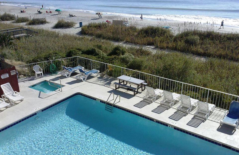 Pool at Gazebo Inn.