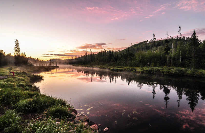 Scenic view at Clearwater Historic Lodge & Canoe Outfitters.