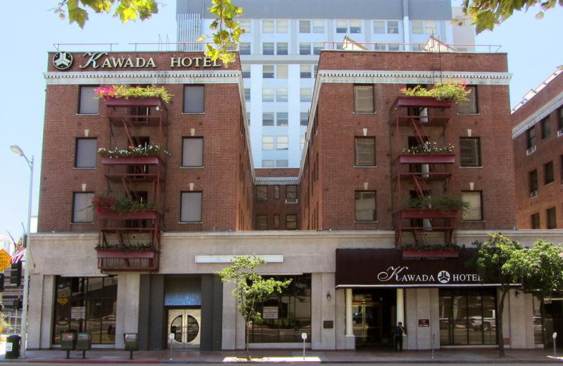 Exterior view of Kawada Hotel.