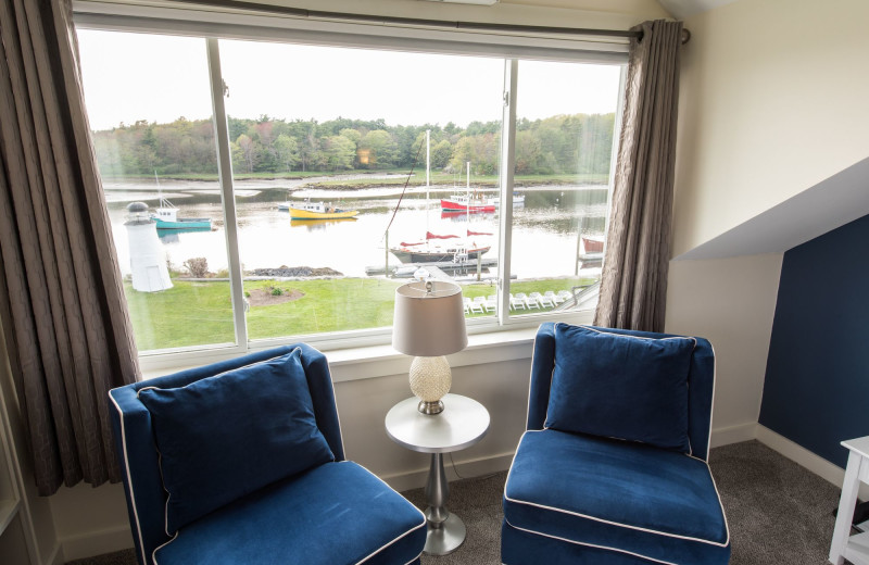 Guest room at The Nonantum Resort.