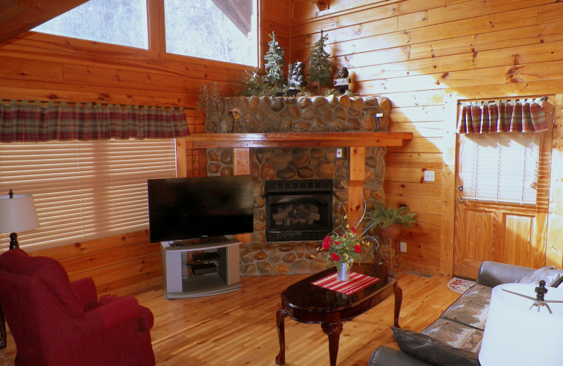 Rental living room at Pioneer Rental Management.