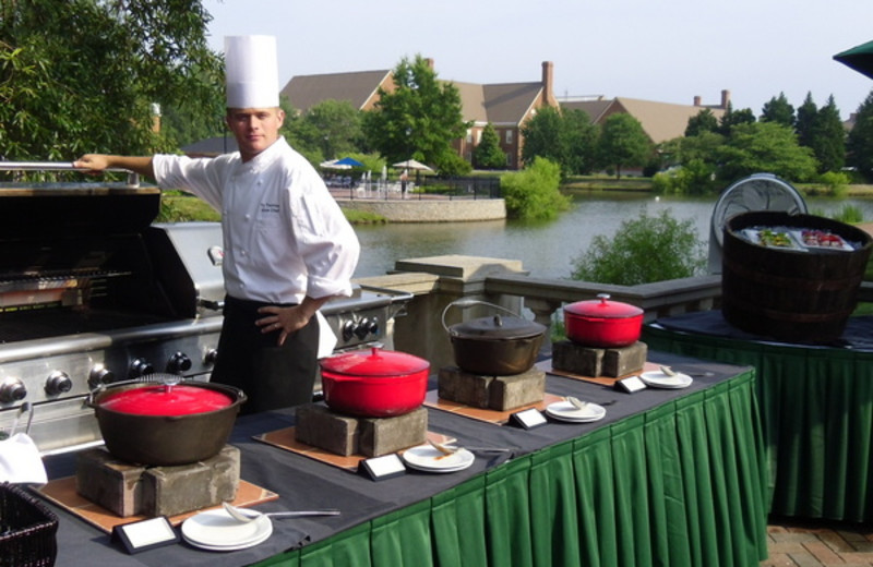 Outdoor Barbeque at The Founders Inn