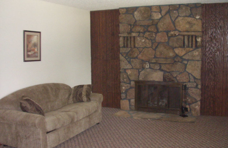 Guest House living room at Rockin Z Ranch.