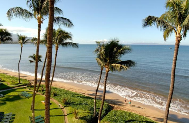 The beach at Kihei Akahi.