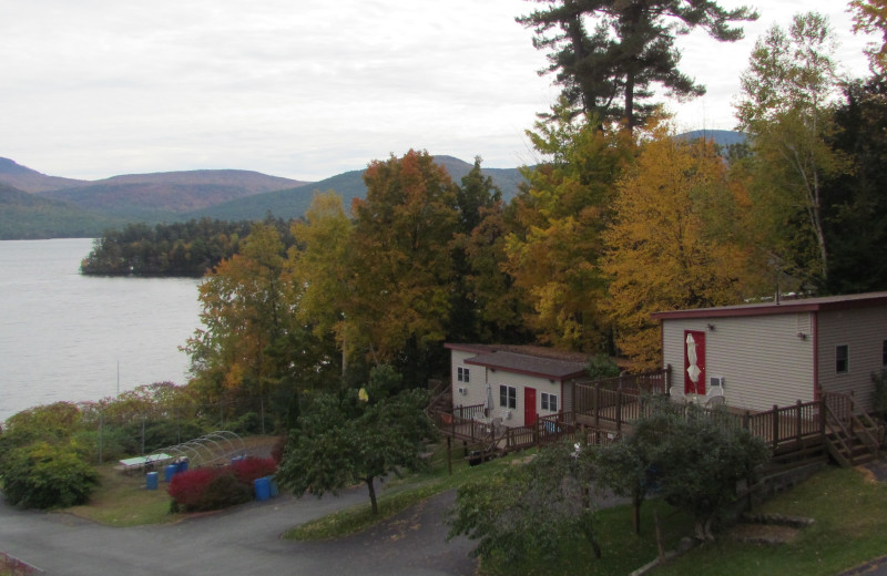 Cabins at Contessa Resort.