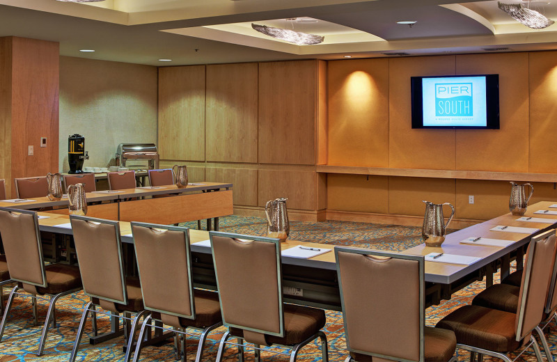 Meeting room at Pier South Resort.