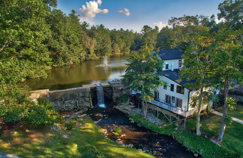 Exterior view of Mill House Lodge.