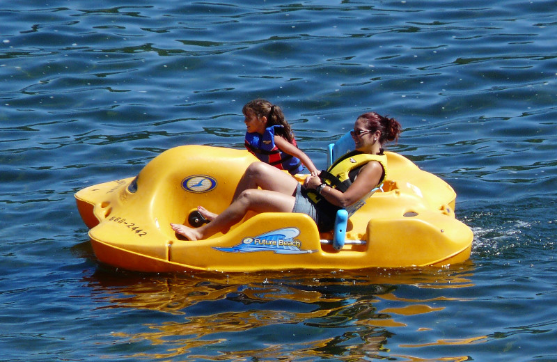 Lake activities at Surfside on the Lake.