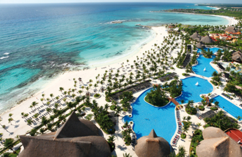 Aerial View of Barceló Maya Tropical