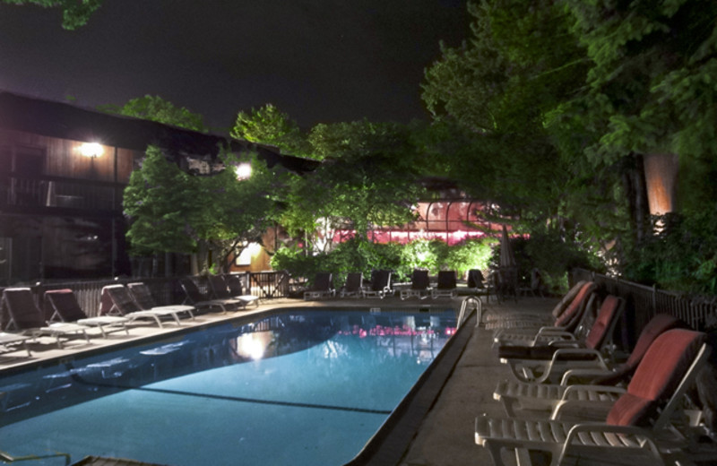 Outdoor pool at Ascend Hotel Collection-The Woodlands Inn.
