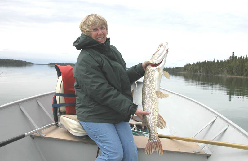 Fishing at Pine Point Lodge & Outposts.