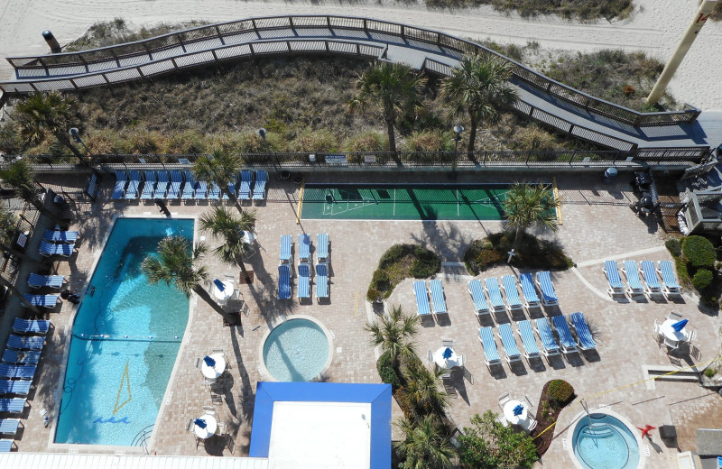 Pool at Yachtsman Resort Hotel.