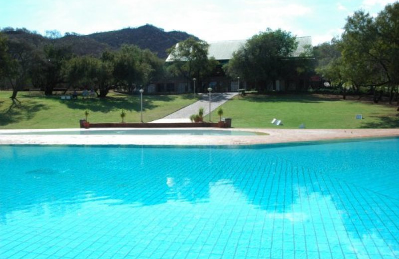 Outdoor pool at Bakgatla Resort.
