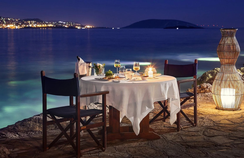 Dining at Grand Resort Lagonissi.