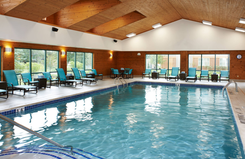 Indoor pool at Residence Inn Ann Arbor North.